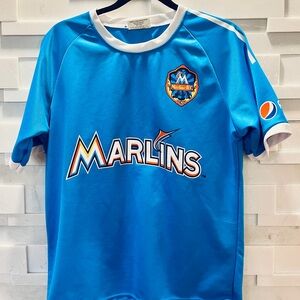 Vintage Miami Marlins Match Up #14 Pepsi Game Day Jersey - Unisex M